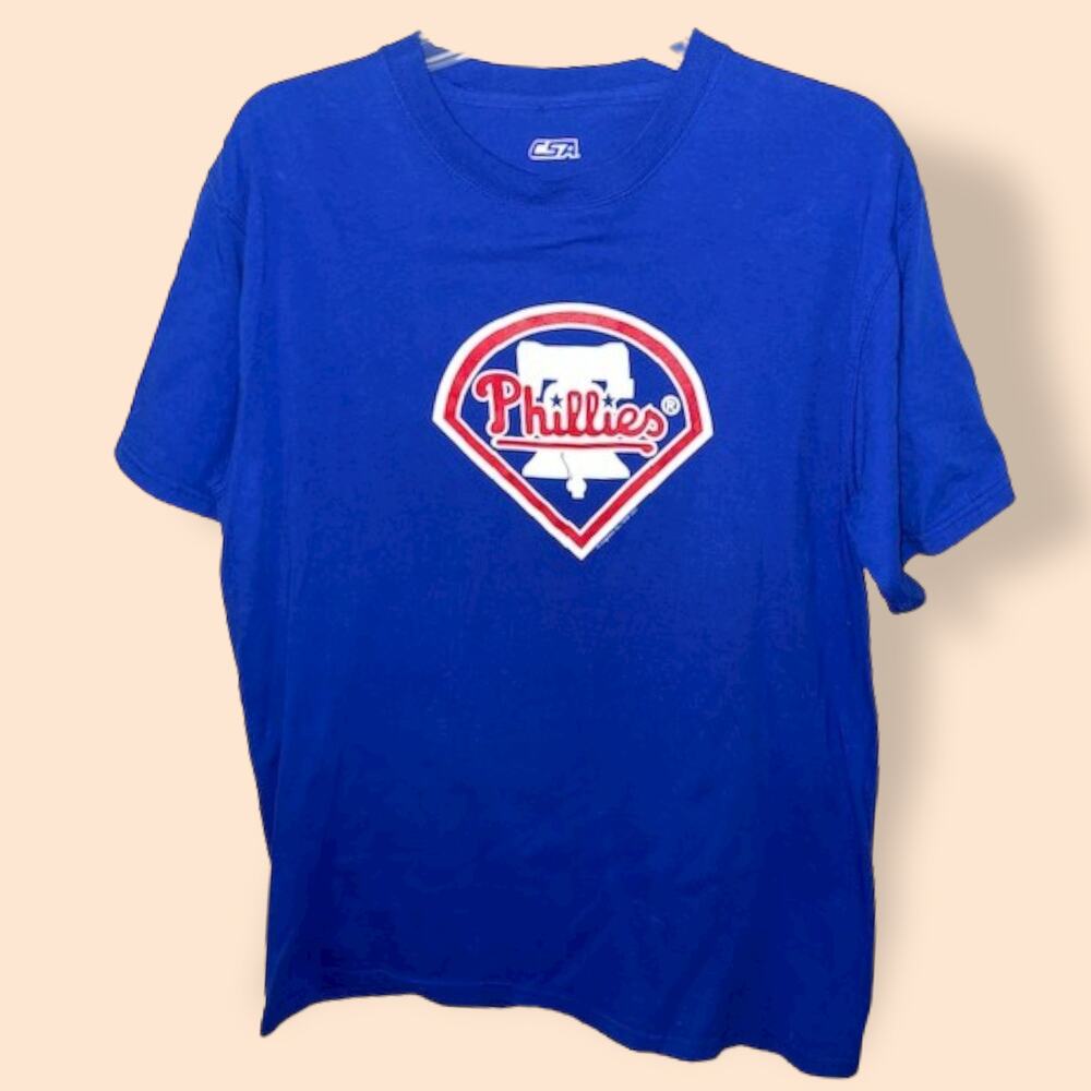 Philadelphia Phillies Graphic Tee Sz m EUC